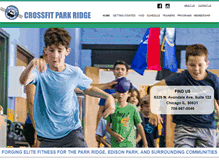 Tablet Screenshot of parkridgecrossfit.com